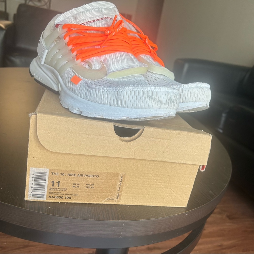 Nike Off-White Prestos, SZ11